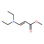 2-Propenoic acid, 3-(diethylamino)-, methyl ester, (2E)-