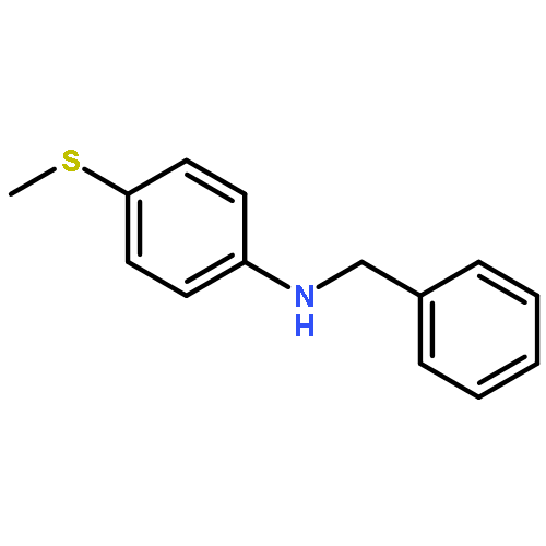 Benzenemethanamine, N-[4-(methylthio)phenyl]-