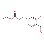 Acetic acid, (4-formyl-3-methoxyphenoxy)-, ethyl ester