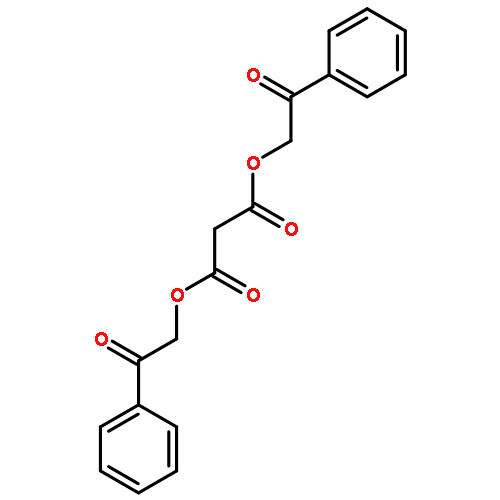 PROPANEDIOIC ACID, BIS(2-OXO-2-PHENYLETHYL) ESTER