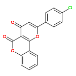 4H,5H-Pyrano[3,2-c][1]benzopyran-4,5-dione, 2-(4-chlorophenyl)-