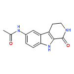 Acetamide, N-(2,3,4,9-tetrahydro-1-oxo-1H-pyrido[3,4-b]indol-6-yl)-