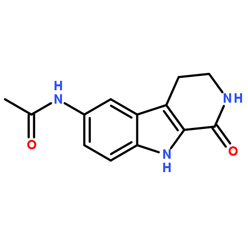 Acetamide, N-(2,3,4,9-tetrahydro-1-oxo-1H-pyrido[3,4-b]indol-6-yl)-