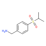 Benzenemethanamine, 4-[(1-methylethyl)sulfonyl]-