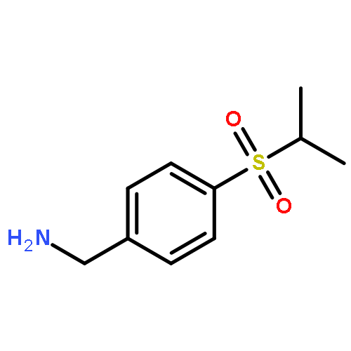 Benzenemethanamine, 4-[(1-methylethyl)sulfonyl]-