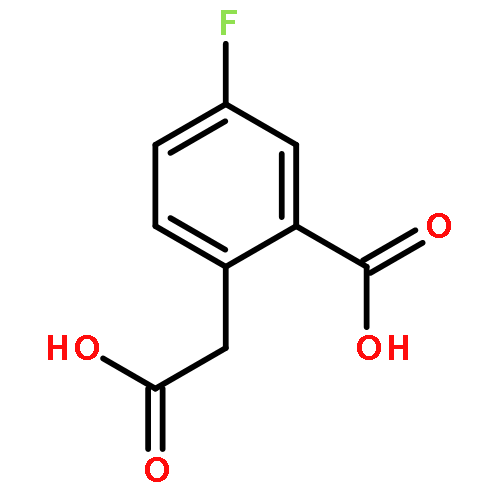 BENZENEACETIC ACID, 2-CARBOXY-4-FLUORO-