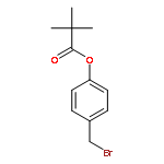 Propanoic acid, 2,2-dimethyl-, 4-(bromomethyl)phenyl ester