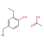 PHENOL, 4-(BROMOMETHYL)-2-METHOXY-, ACETATE