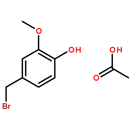 PHENOL, 4-(BROMOMETHYL)-2-METHOXY-, ACETATE