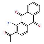 2-acetyl-1-aminoanthracene-9,10-dione