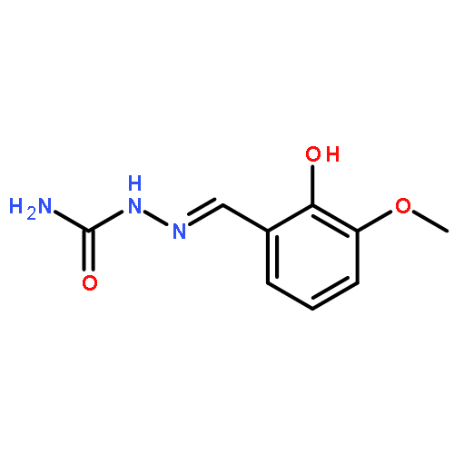 Hydrazinecarboxamide, 2-[(2-hydroxy-3-methoxyphenyl)methylene]-