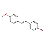 Benzene, 1-bromo-4-[(1E)-2-(4-methoxyphenyl)ethenyl]-