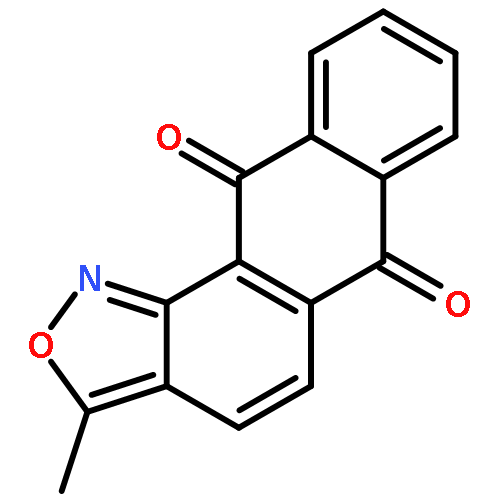 Anthra[1,2-c]isoxazole-6,11-dione,3-methyl-