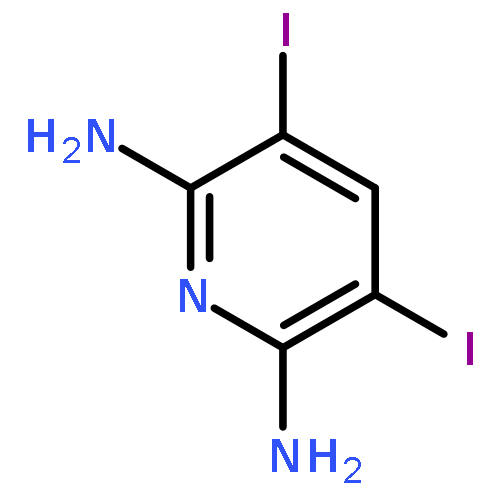 2,6-Pyridinediamine,3,5-diiodo-