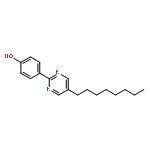 Phenol, 4-(5-octyl-2-pyrimidinyl)-