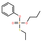 PHOSPHOROTHIOIC ACID, S-ETHYL O-PHENYL O-PROPYL ESTER