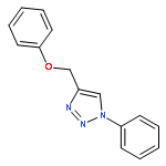 4-(phenoxymethyl)-1-phenyl-1H-1,2,3-triazole