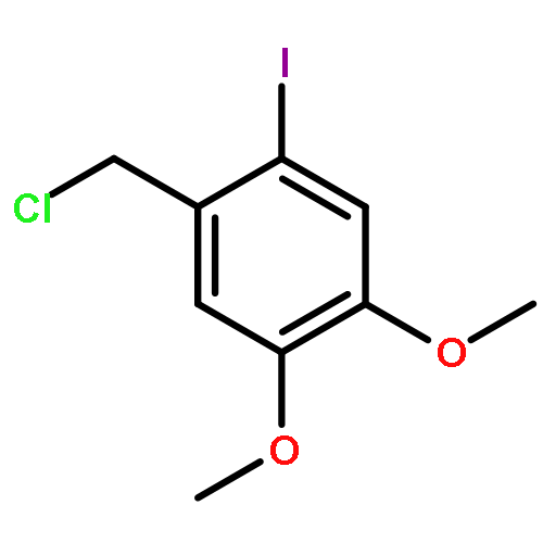 Benzene, 1-(chloromethyl)-2-iodo-4,5-dimethoxy-