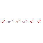 Cobalt iron manganese oxide