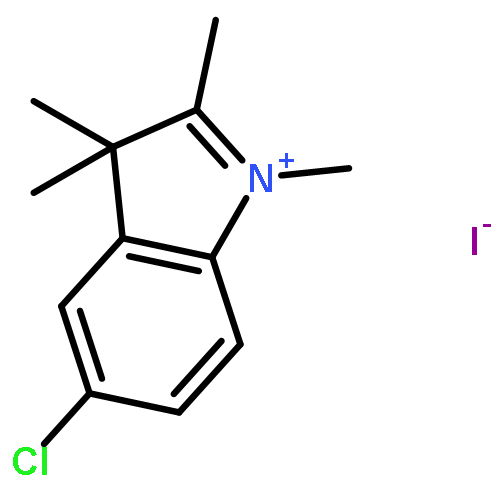 3H-INDOLIUM, 5-CHLORO-1,2,3,3-TETRAMETHYL-, IODIDE