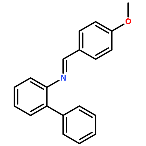 [1,1'-Biphenyl]-2-amine, N-[(4-methoxyphenyl)methylene]-