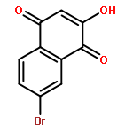 1,4-NAPHTHALENEDIONE, 7-BROMO-2-HYDROXY-