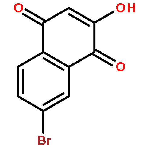 1,4-NAPHTHALENEDIONE, 7-BROMO-2-HYDROXY-