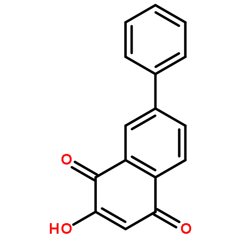 1,4-Naphthalenedione, 2-hydroxy-7-phenyl-