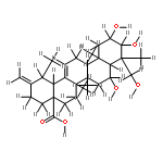 2alpha,3beta,6beta,23-tetrahydroxyursa-12,20(30)-dien-28-oic acid