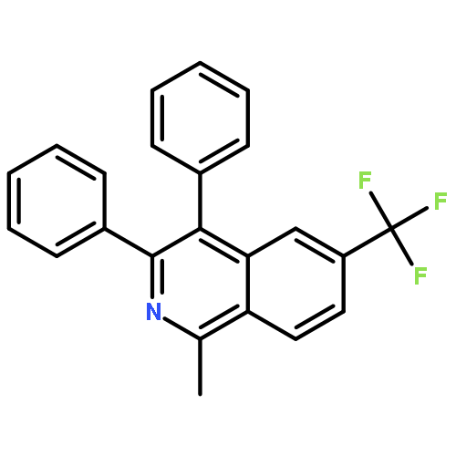 Isoquinoline, 1-methyl-3,4-diphenyl-6-(trifluoromethyl)-