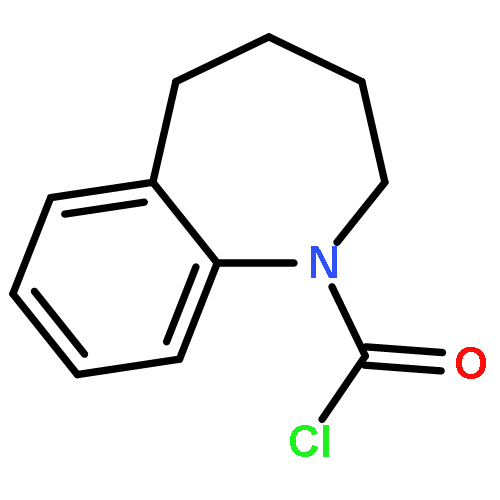 1H-1-Benzazepine-1-carbonyl chloride, 2,3,4,5-tetrahydro- (9CI)