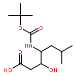 (3S,4S)-4-((tert-Butoxycarbonyl)amino)-3-hydroxy-6-methylheptanoic acid