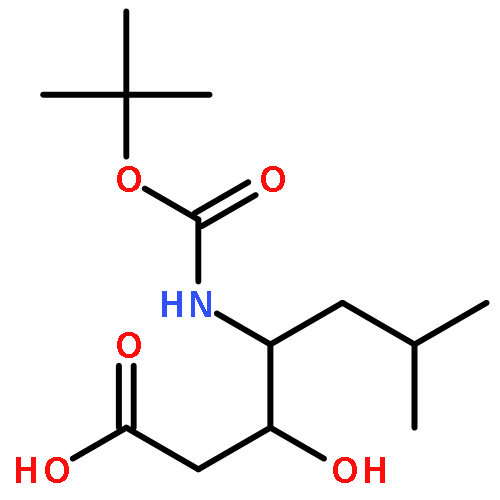 (3S,4S)-4-((tert-Butoxycarbonyl)amino)-3-hydroxy-6-methylheptanoic acid