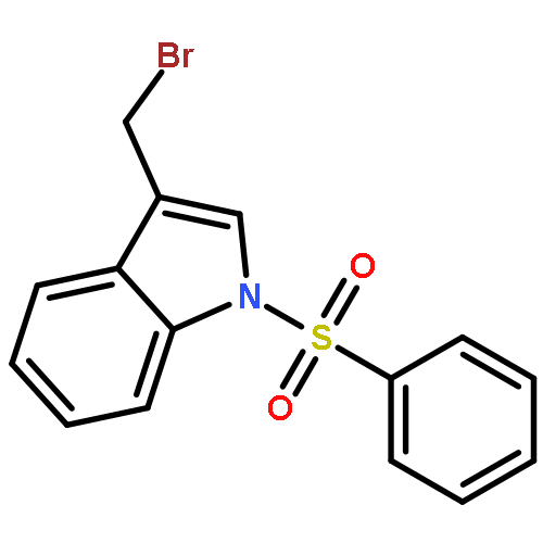 1H-Indole, 3-(bromomethyl)-1-(phenylsulfonyl)-