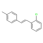 Benzene, 1-chloro-2-[2-(4-methylphenyl)ethenyl]-