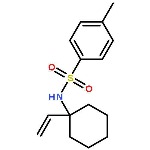 Benzenesulfonamide, N-(1-ethenylcyclohexyl)-4-methyl-