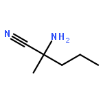 2-amino-2-methylpentanenitrile