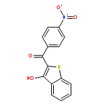 Methanone, (3-hydroxybenzo[b]thien-2-yl)(4-nitrophenyl)-