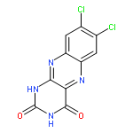 Benzo[g]pteridine-2,4(1H,3H)-dione,7,8-dichloro-