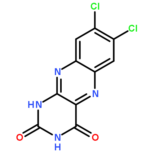 Benzo[g]pteridine-2,4(1H,3H)-dione,7,8-dichloro-