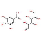 D-Glucose, 3,4,5-trihydroxybenzoate