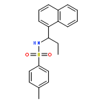 Benzenesulfonamide, 4-methyl-N-[1-(1-naphthalenyl)propyl]-, (+)-