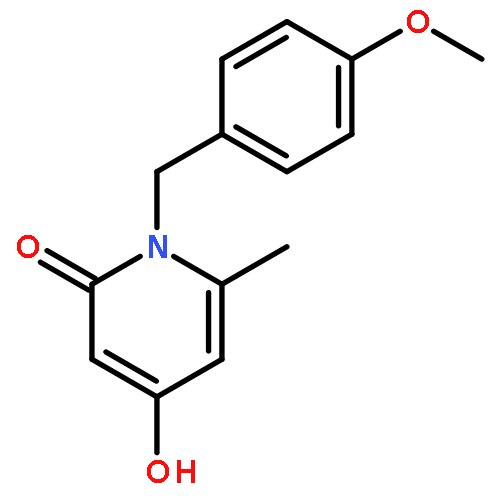 2(1H)-PYRIDINONE, 4-HYDROXY-1-[(4-METHOXYPHENYL)METHYL]-6-METHYL-