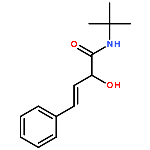 3-Butenamide, N-(1,1-dimethylethyl)-2-hydroxy-4-phenyl-, (3E)-