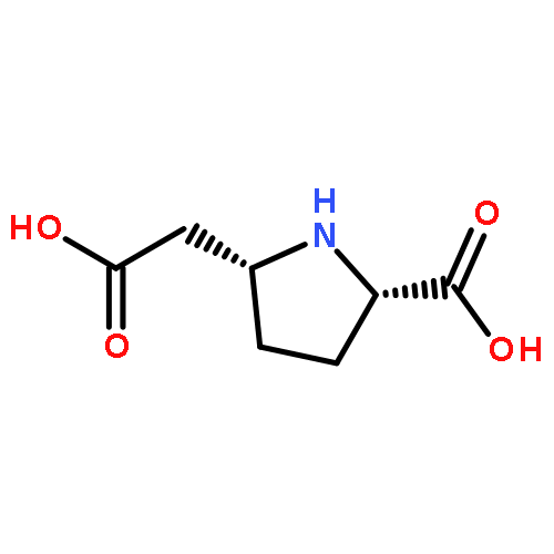 2-Pyrrolidineacetic acid, 5-carboxy-, (2R,5S)-