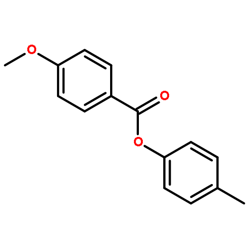 Benzoic acid, 4-methoxy-, 4-methylphenyl ester