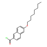 2-Naphthalenecarbonyl chloride, 6-(octyloxy)-