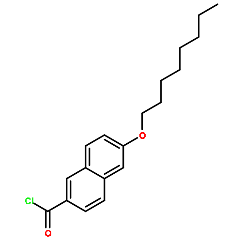 2-Naphthalenecarbonyl chloride, 6-(octyloxy)-