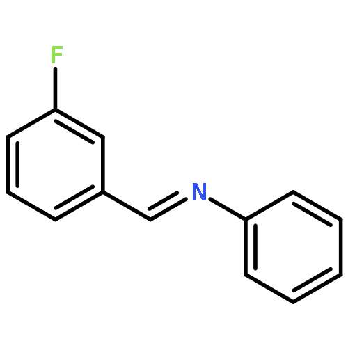 Benzenamine, N-[(3-fluorophenyl)methylene]-