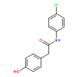 BENZENEACETAMIDE, N-(4-CHLOROPHENYL)-4-HYDROXY-